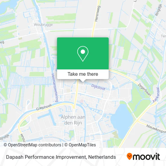 Dapaah Performance Improvement map