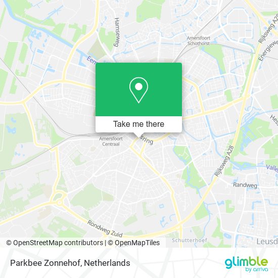 Parkbee Zonnehof map