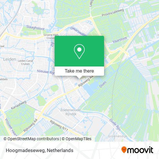 Hoogmadeseweg map