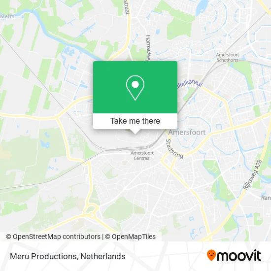 Meru Productions map