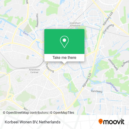 Korbeel Wonen BV map