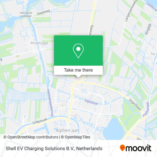 Shell EV Charging Solutions B.V. map