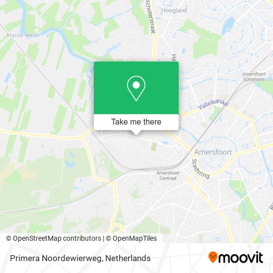 Primera Noordewierweg map