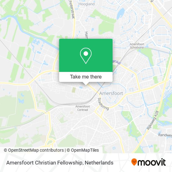 Amersfoort Christian Fellowship map