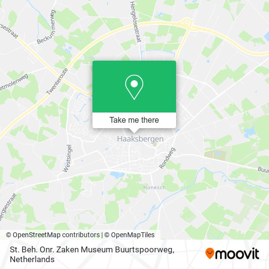 St. Beh. Onr. Zaken Museum Buurtspoorweg map