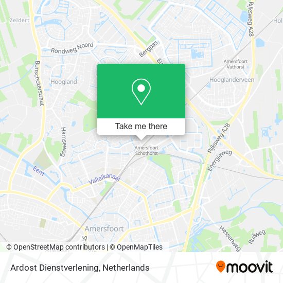 Ardost Dienstverlening map