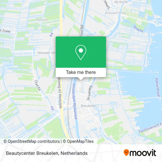 Beautycenter Breukelen map