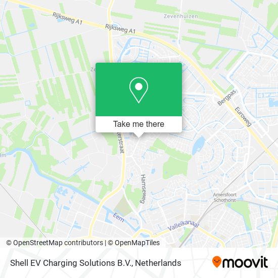 Shell EV Charging Solutions B.V. map