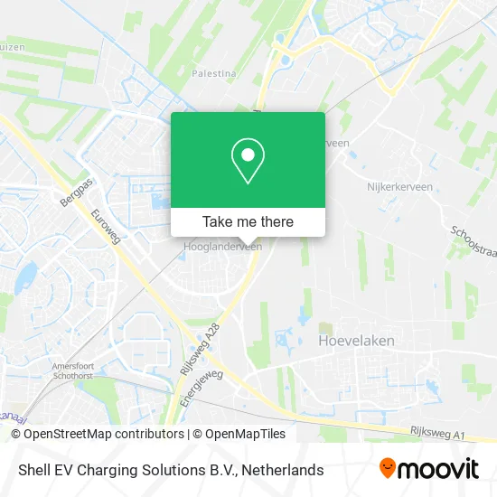 Shell EV Charging Solutions B.V. map