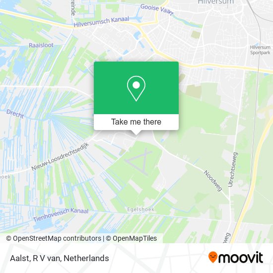 Aalst, R V van map