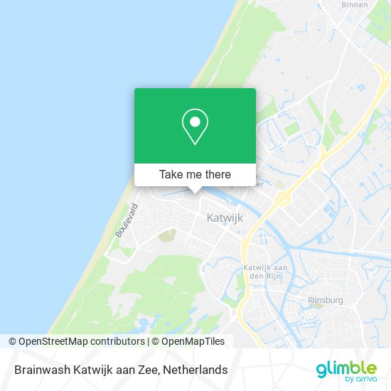 Brainwash Katwijk aan Zee Karte