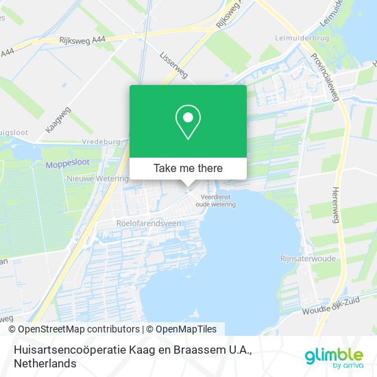 Huisartsencoöperatie Kaag en Braassem U.A. Karte