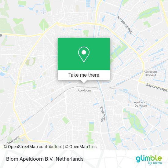 Blom Apeldoorn B.V. map