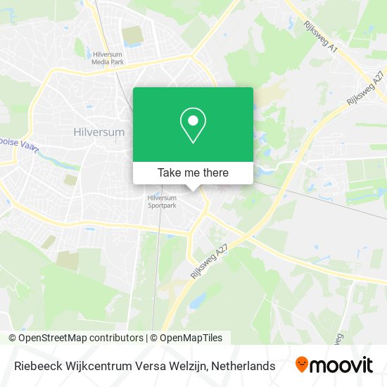 Riebeeck Wijkcentrum Versa Welzijn map
