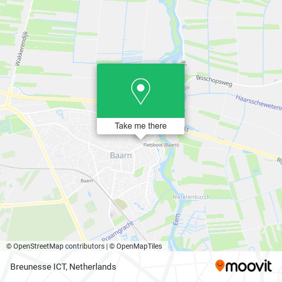 Breunesse ICT map