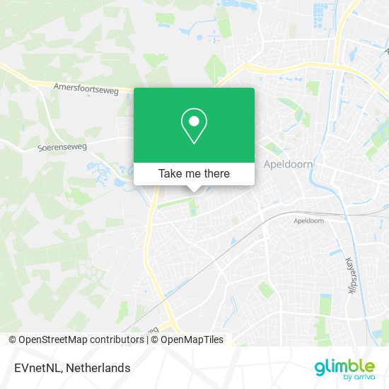 EVnetNL map