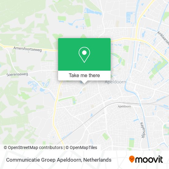 Communicatie Groep Apeldoorn Karte