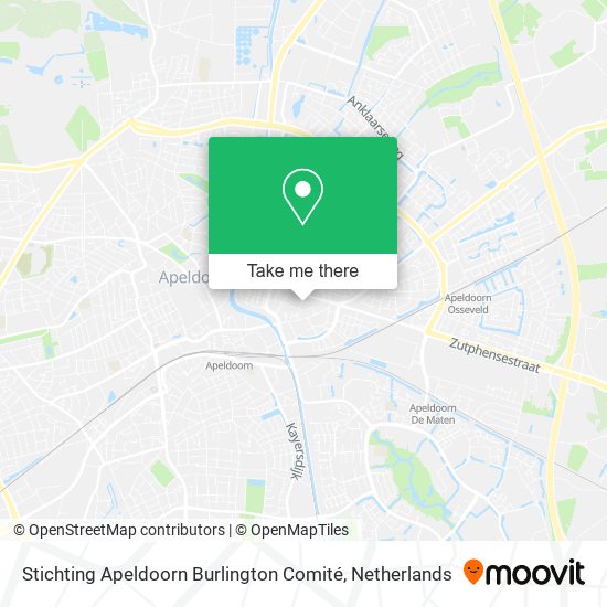Stichting Apeldoorn Burlington Comité map