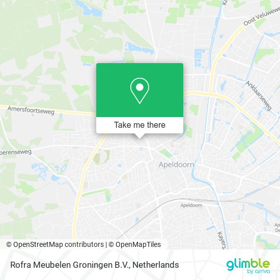 Rofra Meubelen Groningen B.V. map