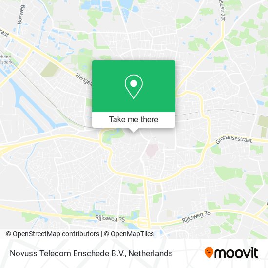 Novuss Telecom Enschede B.V. Karte