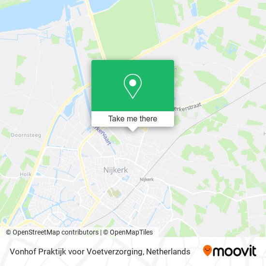 Vonhof Praktijk voor Voetverzorging map
