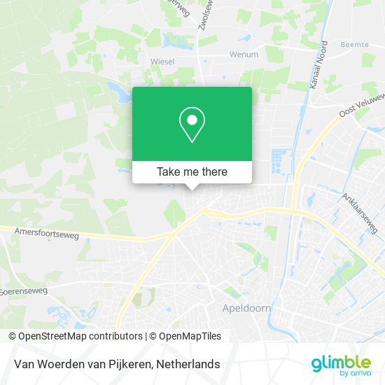 Van Woerden van Pijkeren map