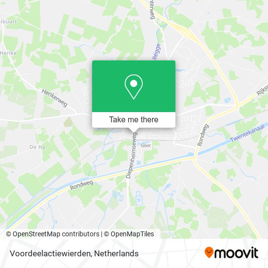 Voordeelactiewierden map