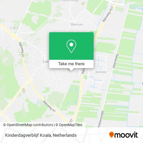 Kinderdagverblijf Koala map