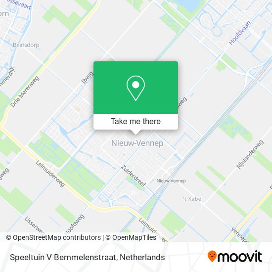 Speeltuin V Bemmelenstraat Karte