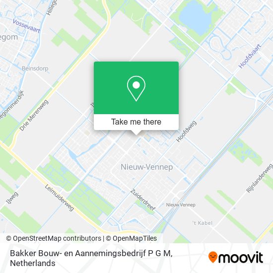 Bakker Bouw- en Aannemingsbedrijf P G M map