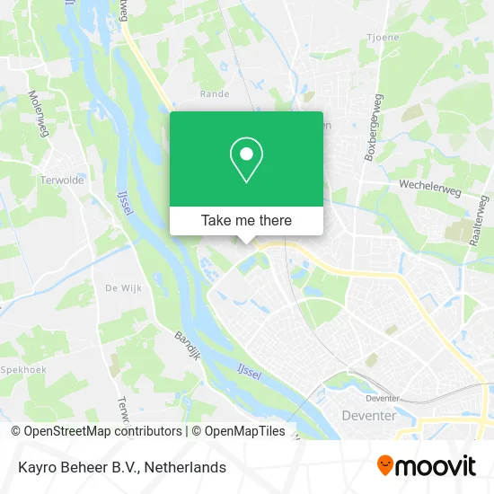 Kayro Beheer B.V. map