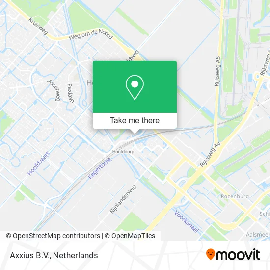 Axxius B.V. map