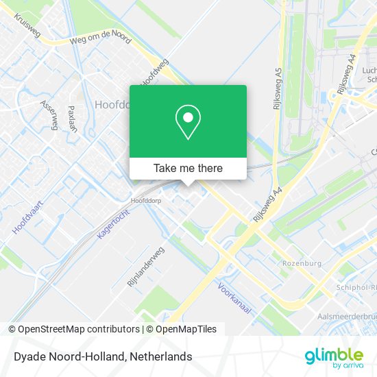 Dyade Noord-Holland Karte