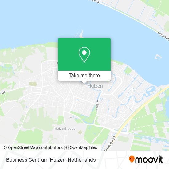 Business Centrum Huizen map