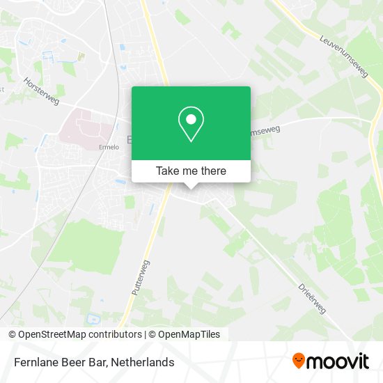 Fernlane Beer Bar map