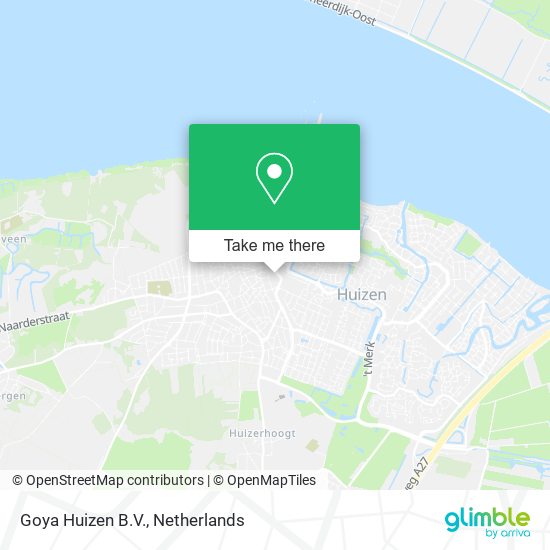 Goya Huizen B.V. map