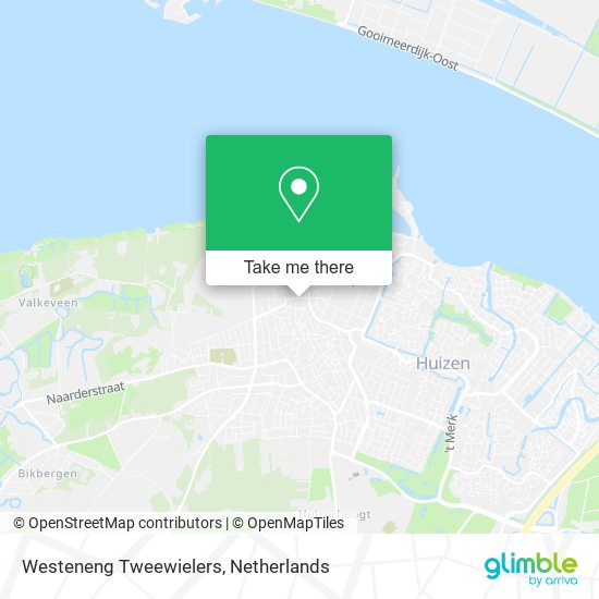 Westeneng Tweewielers map