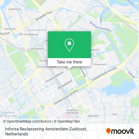 Inforsa Reclassering Amsterdam-Zuidoost map