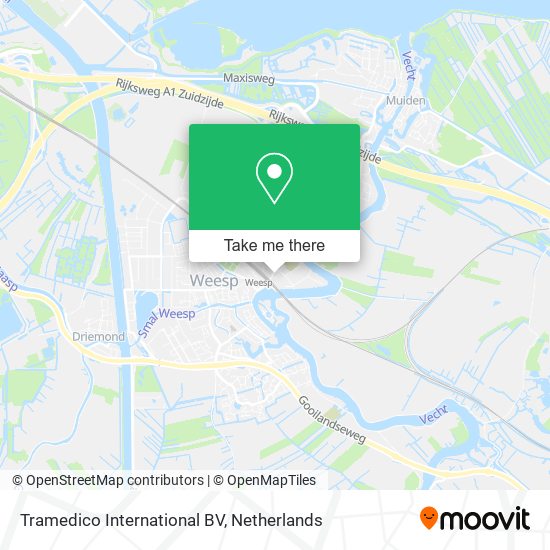 Tramedico International BV map