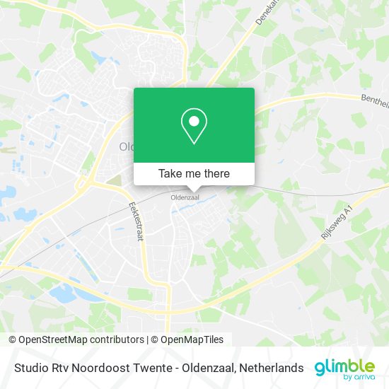 Studio Rtv Noordoost Twente - Oldenzaal map