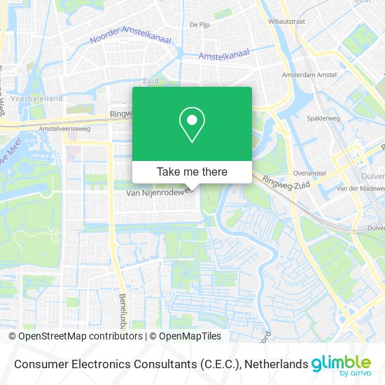 Consumer Electronics Consultants (C.E.C.) map