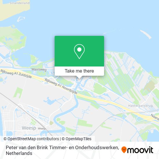 Peter van den Brink Timmer- en Onderhoudswerken Karte