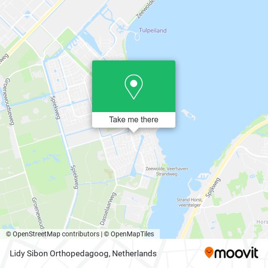 Lidy Sibon Orthopedagoog map