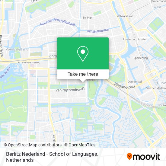 Berlitz Nederland - School of Languages Karte