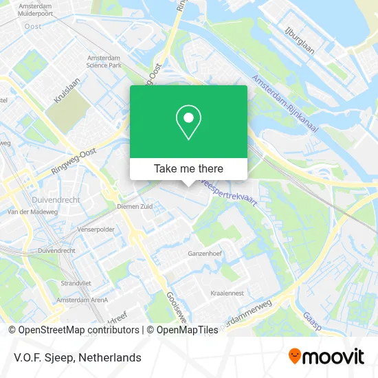 V.O.F. Sjeep map