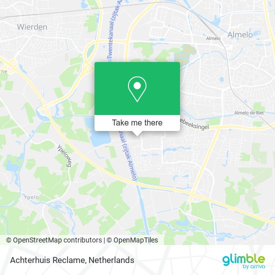 Achterhuis Reclame map