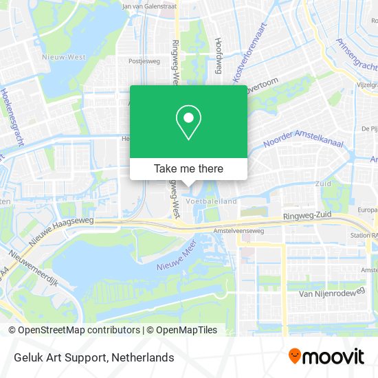 Geluk Art Support map