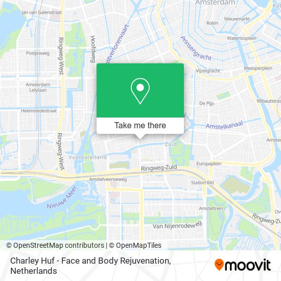 Charley Huf - Face and Body Rejuvenation Karte