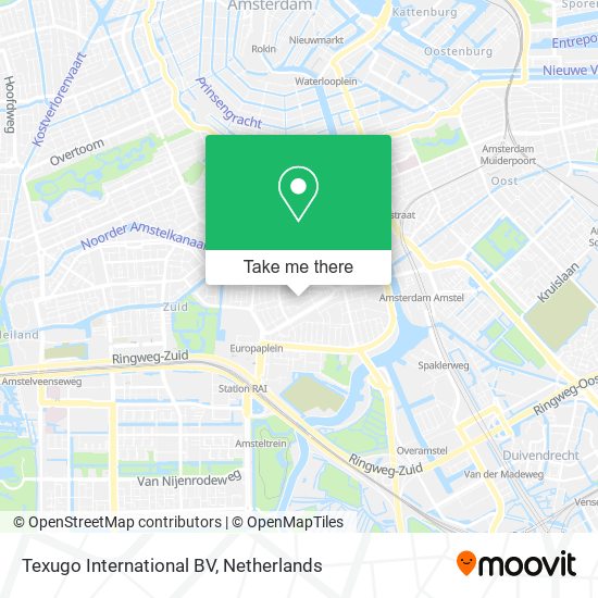 Texugo International BV map