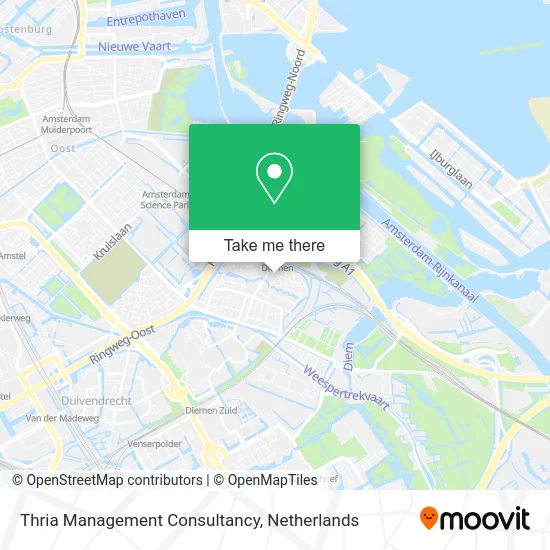 Thria Management Consultancy map